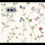 Mobiwear Flip case for Samsung Galaxy S10e - MD03S Thin plants with flowers (5903226814145)