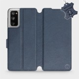 Mobiwear Flip case for Samsung Galaxy S20 FE - Blue - leather - Blue Leather (5903516466993)