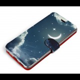Mobiwear Flip case for Xiaomi 11 Lite 5G NE - V145P Night sky with moon (5903516874286)