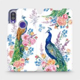 Mobiwear Flip case for Xiaomi Redmi Note 7 - MX08S Peacocks (5903516029440)