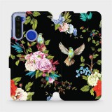 Mobiwear Flip case for Xiaomi Redmi Note 8T - VD09S Birds and flowers (5903516116300)