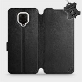 Mobiwear Flip case for Xiaomi Redmi Note 9 Pro - Black - Black Leather (5903516248520)