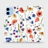 Mobiwear Flip mobile phone case Apple iPhone 12 Mini - MP04S Meadow Flower (5903516766062)