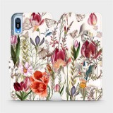 Mobiwear Flip mobile phone case Huawei Y6 2019 - MP01S Blooming meadow (5903516751709)