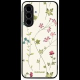 Mobiwear Glossy Samsung Galaxy A26 fényes tok - vékony szárú növények (5906511912779)