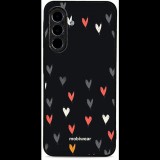 Mobiwear Glossy Samsung Galaxy A36 fényes tok - szívek (5906511916142)