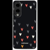 Mobiwear Glossy Samsung Galaxy S25 Edge fényes tok - szívek (5906511918030)