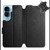 Mobiwear Honor 90 Lite 5G fekete bőr flip tok - L_BLS (5904808658683)