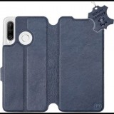 Mobiwear Huawei P30 Lite kék flipes bőr tok (5903226897841)