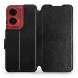 Mobiwear Motorola Moto G35 fekete flip tok (5906511902411)