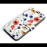 Mobiwear MP04S Xiaomi 11 Lite 5G NE flipes tok - virágos rét (5903516875221)