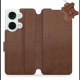 Mobiwear OnePlus Nord 3 5G barna bőr flip tok - L_BRS (5904808665797)