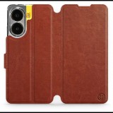 Mobiwear POCO X7 Pro barna flip tok (5906511684324)
