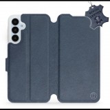 Mobiwear Samsung Galaxy A25 5G kék bőr flip tok - L_NBS (5904808867856)