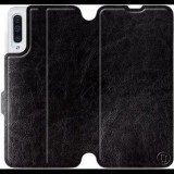 Mobiwear Samsung Galaxy A50 fekete flipes tok szürke belsővel (5903226860036)