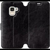 Mobiwear Samsung Galaxy J6 2018 fekete flipes tok szürke belsővel (5903226359059)