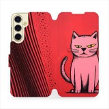 Mobiwear Samsung Galaxy S24 FE flip tok - karikatúra, VP54S (5906511393059)