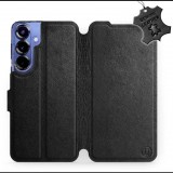 Mobiwear Samsung Galaxy S25 Plus fekete bőr flip tok (5906511687943)