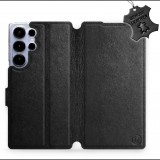 Mobiwear Samsung Galaxy S25 Ultra fekete bőr flip tok (5906511689480)