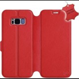 Mobiwear Samsung Galaxy S8 piros flipes bőr tok (5903226501052)