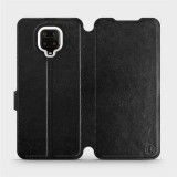 Mobiwear Xiaomi Redmi Note 9 Pro fekete flipes tok szürke belsővel (5903516248667)