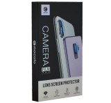 MOCOLO kameravédő üveg (2.5D lekerekített szél, karcálló, 9H) FEKETE Samsung Galaxy S23 Plus (SM-S916)