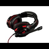 Modecom MC-832 GHOST Fejhallgató Fekete-Piros (S-MC-832-GHOST)