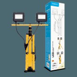 modee reflektor munkalámpa led állvánnyal 2x30w 120°