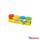 Modellező gyurma, 4 x 75 g, Keyroad