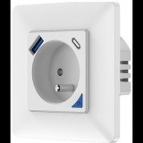 MOES Smart Wall Socket, WiFi, +USB (WK-Y-FR-1U1C)