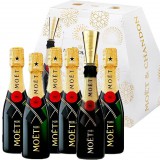 Moet & Chandon Brut Imperial Champagne (6 Kiöntő tölcsérrel) (6x0,2L 12%)