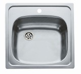 Mofém EVO 1B egymedencés, 1 medencés beépíthető mosogató házgyári 465x465