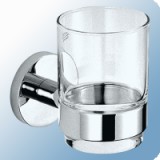 Mofém Fiesta pohártartó üvegpohárral