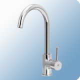 Mofém JUNIOR EVO X mosogató csaptelep forgatható felső kifolyócsővel, kifolyócső 180 mm