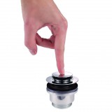 Mofém nyomógombos leeresztő szelep 168-0005-00