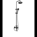 Mofém Zenit Black zuhanyrendszer alsó kifolyóval 84198280N