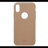 MOFI műanyag telefonvédő (ultravékony, logo kivágás) ARANY [Apple iPhone XS 5.8] (5996457826773) - Telefontok