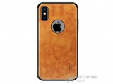 Mofi műanyag tok Apple iPhone X/XS (5,8") készülékhez, barna