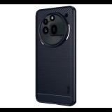 Mofi szilikon telefonvédő (ütésállóság, légpárnás sarok, szálcsiszolt, karbon minta) SÖTÉTKÉK Nothing Phone (3a) Pro (GP-168264) (GP-168264)