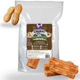 Mogyoróvaj ízű 100%-ban Természetes Himalájai Churpi rágósajt, HAPPY BULLDOG, M-es