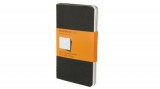 Moleskine jegyzetfüzet CAHIER 3db QP311 fekete "P" vonalas