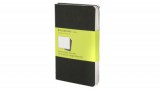 Moleskine jegyzetfüzet CAHIER 3db QP313 fekete "P" sima