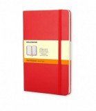 Moleskine notesz MM710R kemény piros "P" vonalas