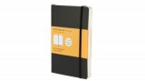 Moleskine notesz QP611 puha fekete "P" vonalas