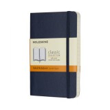 Moleskine notesz QP611B20 puha zafír kék "P" vonalas