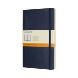 Moleskine notesz QP616B20 puha zafír kék "L" vonalas