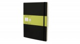 Moleskine notesz QP623 puha fekete "XL" sima