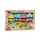 Moltó Molto: Nature My First város fa játékszett 55db-os