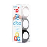 Moluk készségfejlesztő játékok Oibo fejlesztő játék, 3db-os szett, monokróm