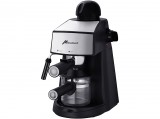 Momert 1332, 800 W, 4 csésze, 3.5 bar, Fekete-Inox eszpresszó kávéfőző